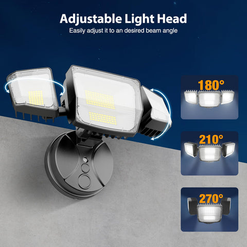 Onforu yard lighting at night enhances security and visibility
