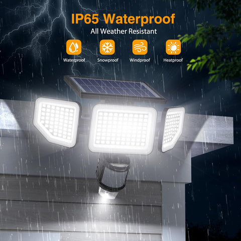 Onforu motion-sensor solar light detects motion up to 40 feet