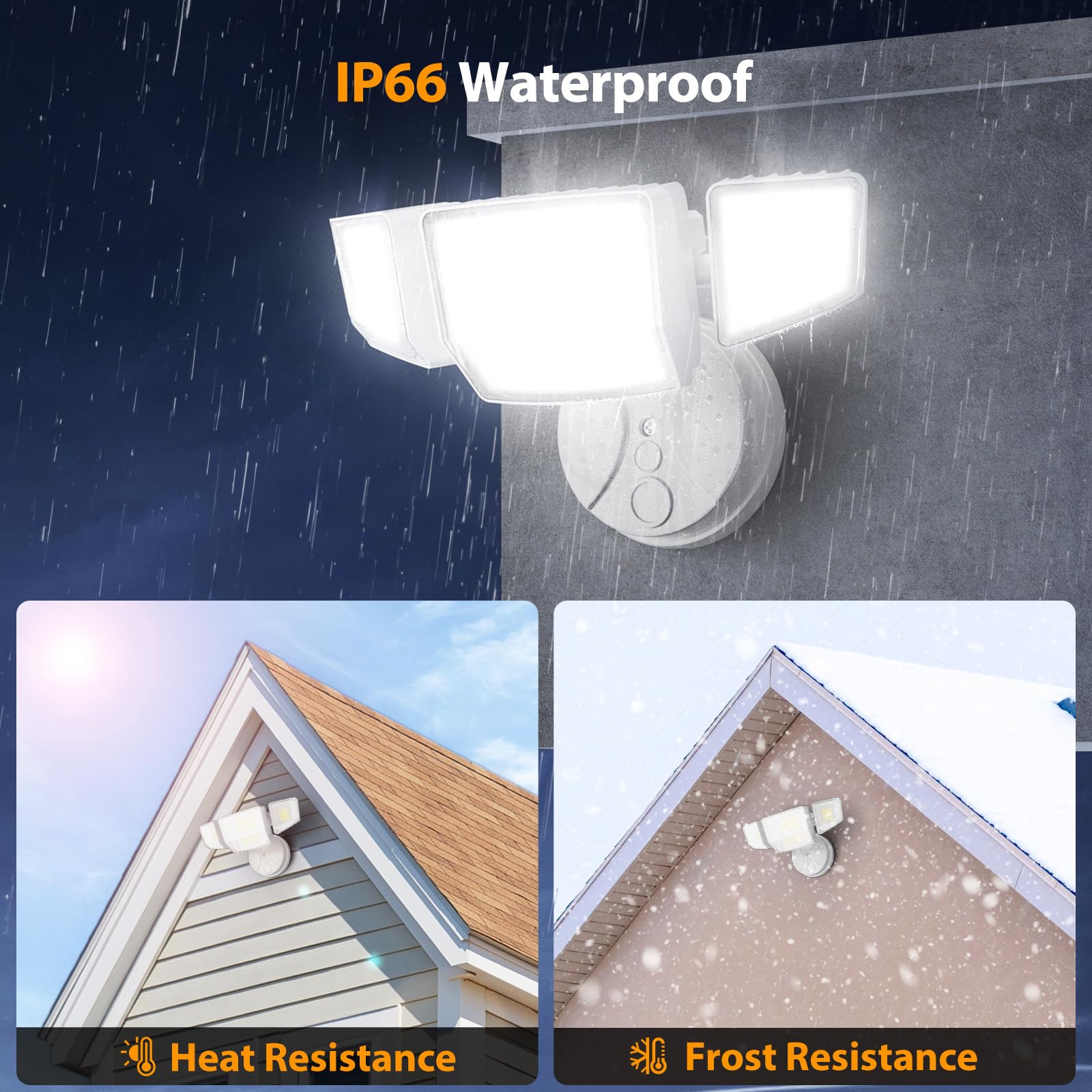 Onforu wide 300 degrees coverage for comprehensive outdoor illumination.