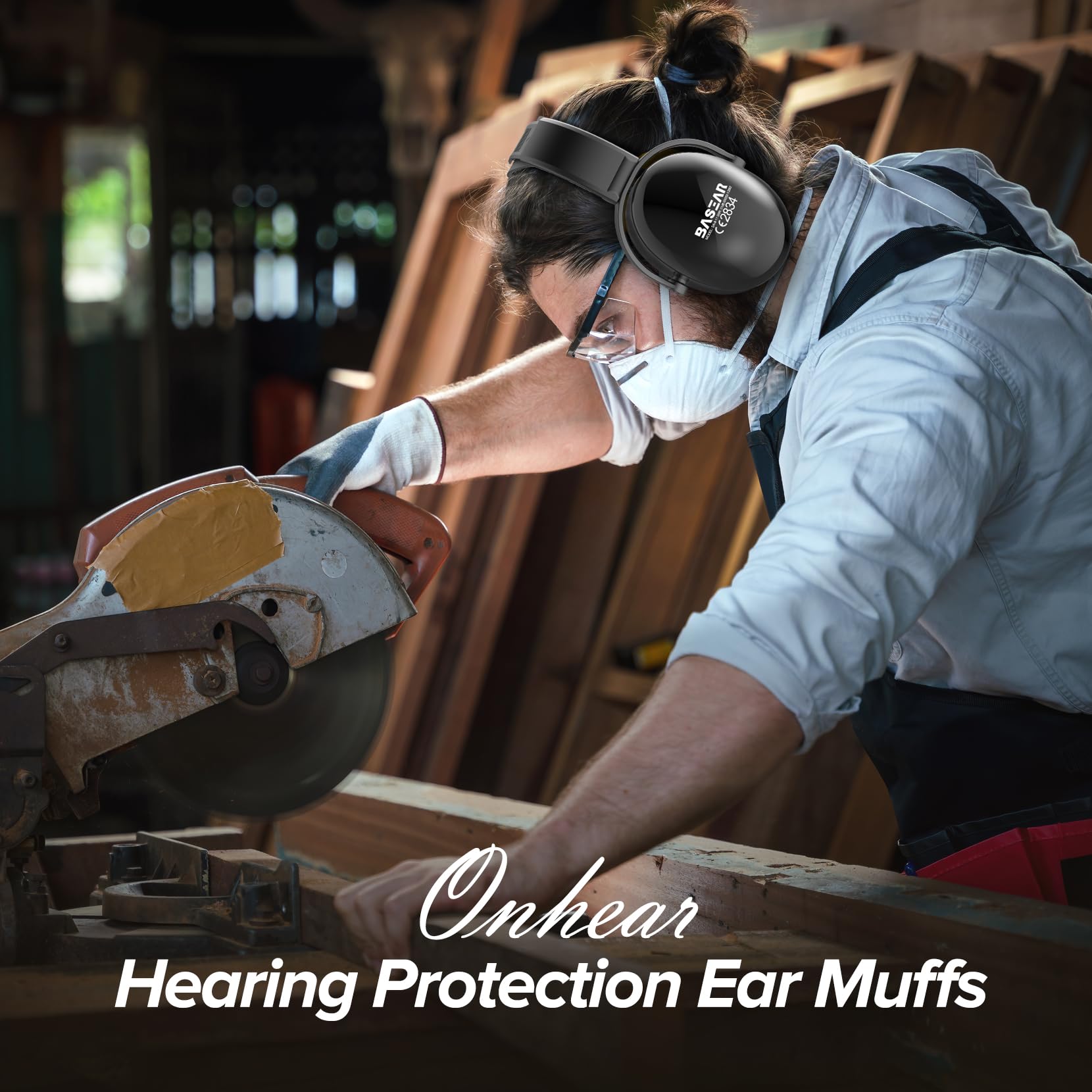 Onhear CE PPE certified ear protection ensures reliable sound reduction.