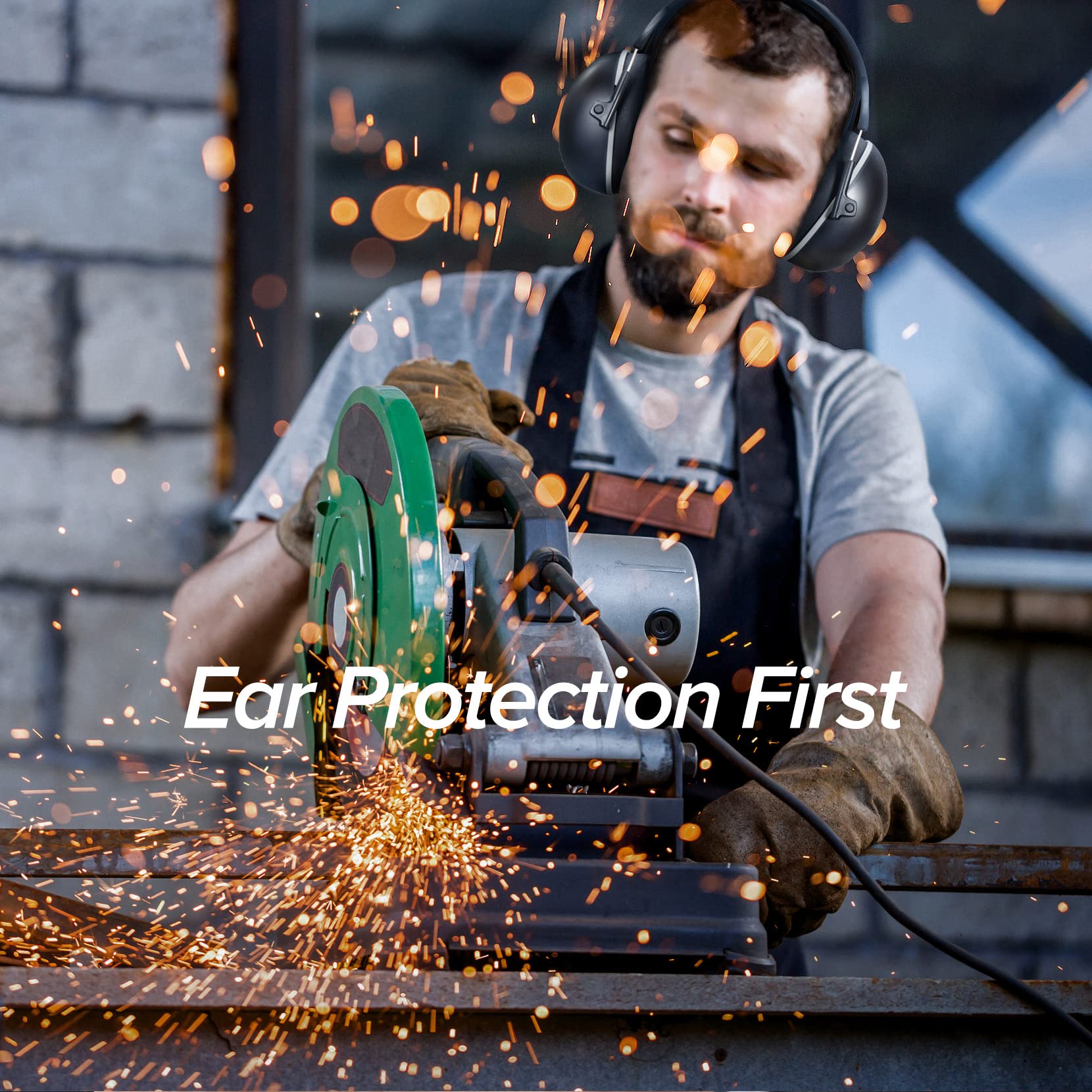 Onhear SNR35dB ear muff suitable for adults and kids in noisy environments