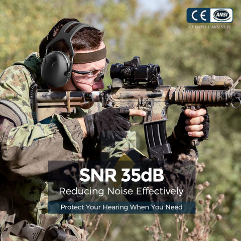 Onhear SNR35dB ear muff ideal for mowing and lawn care