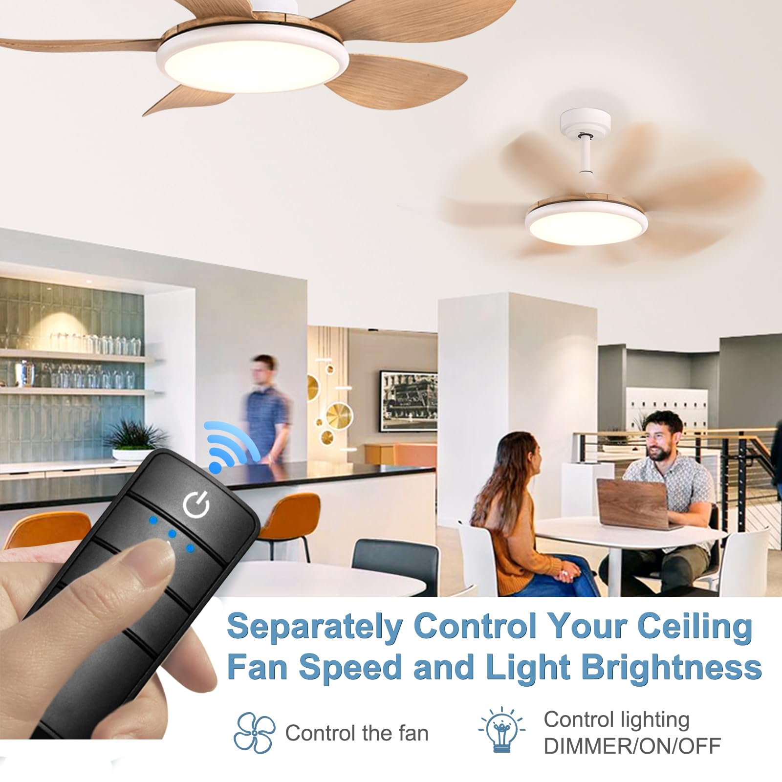 Onisamt Hampton Bay receiver unit for easy installation