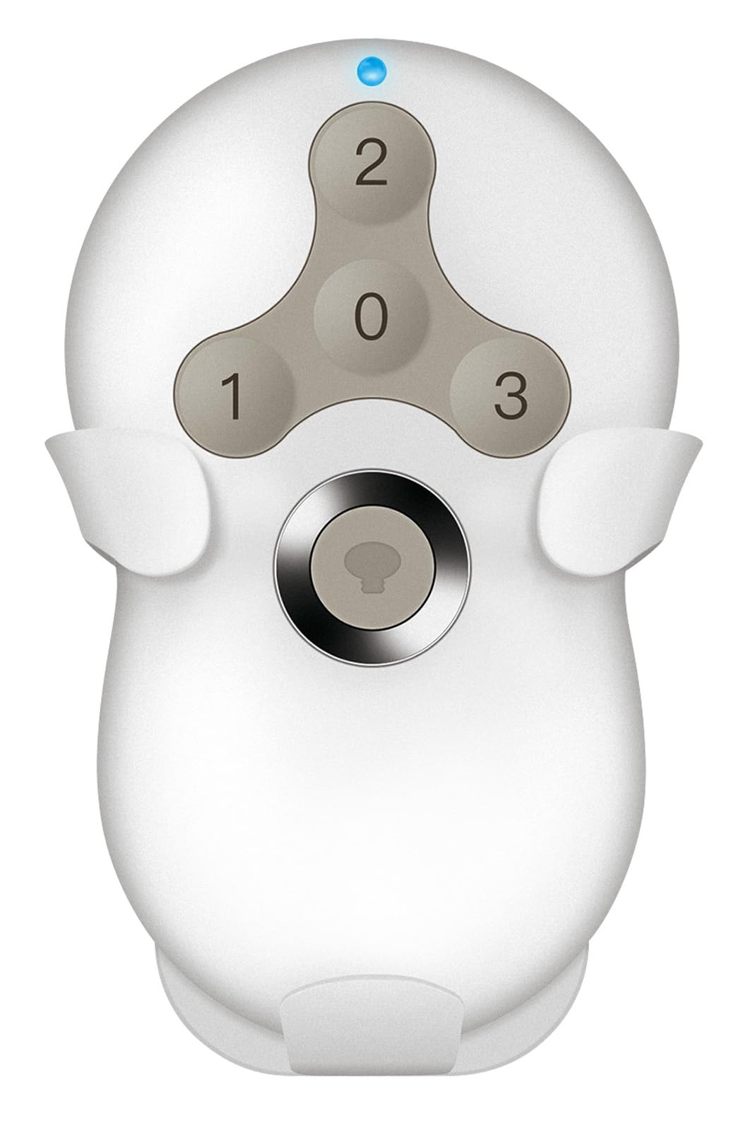 Onisamt Hunter remote front view with quick-access control buttons.