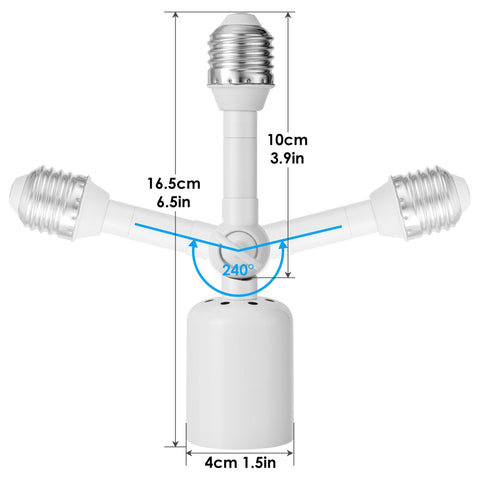 Onite tool-free installation shows quick, bulb-socket setup without wiring