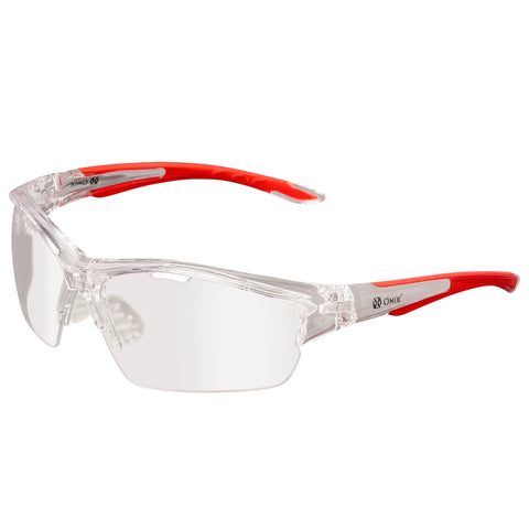 Onix Owl Eyewear co-molded ear pads stay in place during play