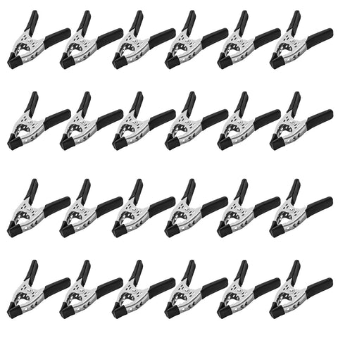 Online Best Service heavy-duty clamp in nickel-plated steel for rugged bench work.
