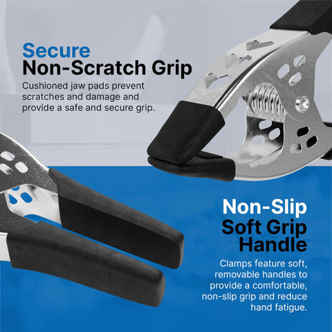 Online Best Service soft grip handle minimizes hand fatigue during use.