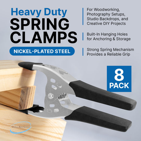 Online Best Service versatile clamp suited for crafts, tarps, and garden projects.