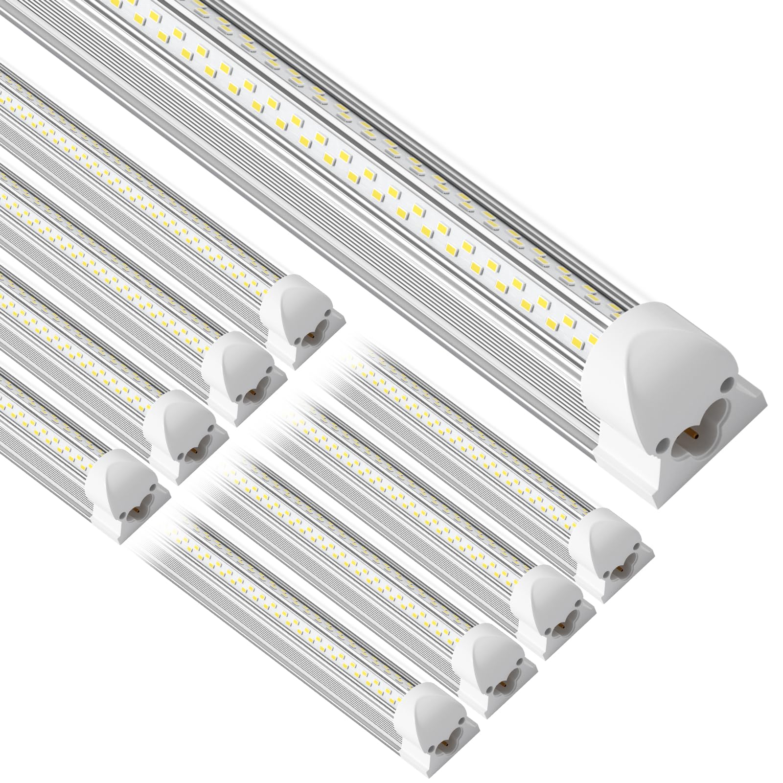 OnlyLux 4ft LED shop light bundle for easy installation in garages and workshops.