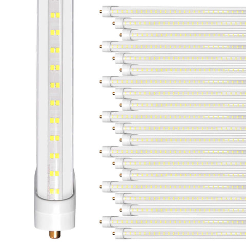 ONLYLUX 8ft LED tube packaging—bulk purchase ready for office retrofit.