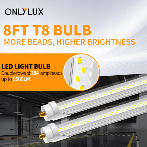 OnlyLux LED bulbs provide daylight 5000K for clear workshop visibility.