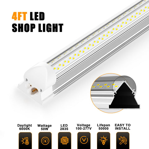 ONLYLUX integrated T8 LED tube highlights plug-and-play simplicity.