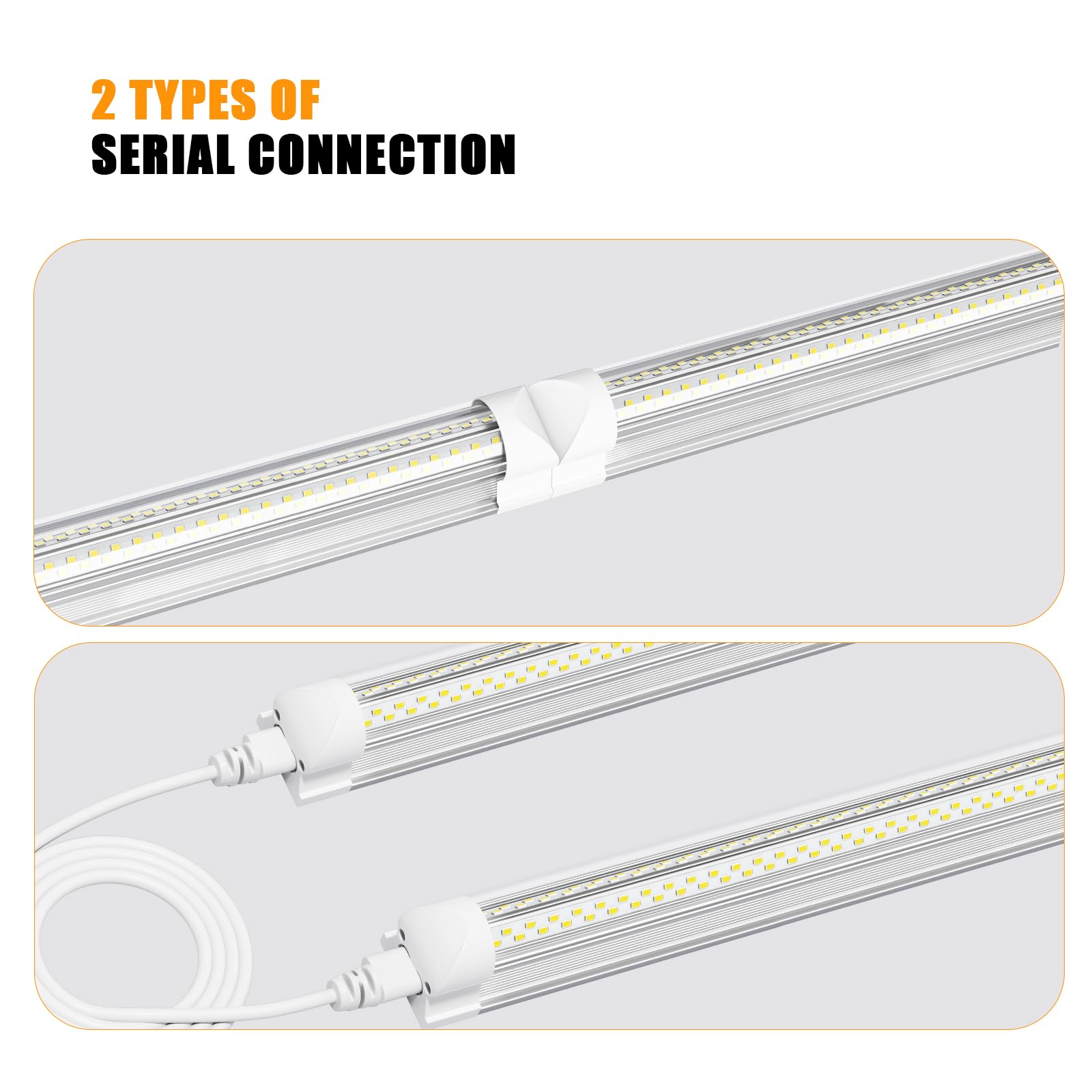 ONLYLUX 4ft light featuring an on/off switch for quick control.
