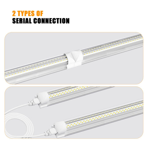 ONLYLUX 4ft light featuring an on/off switch for quick control.
