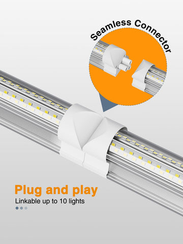 ONLYLUX 6500K daylight light delivers clear visibility