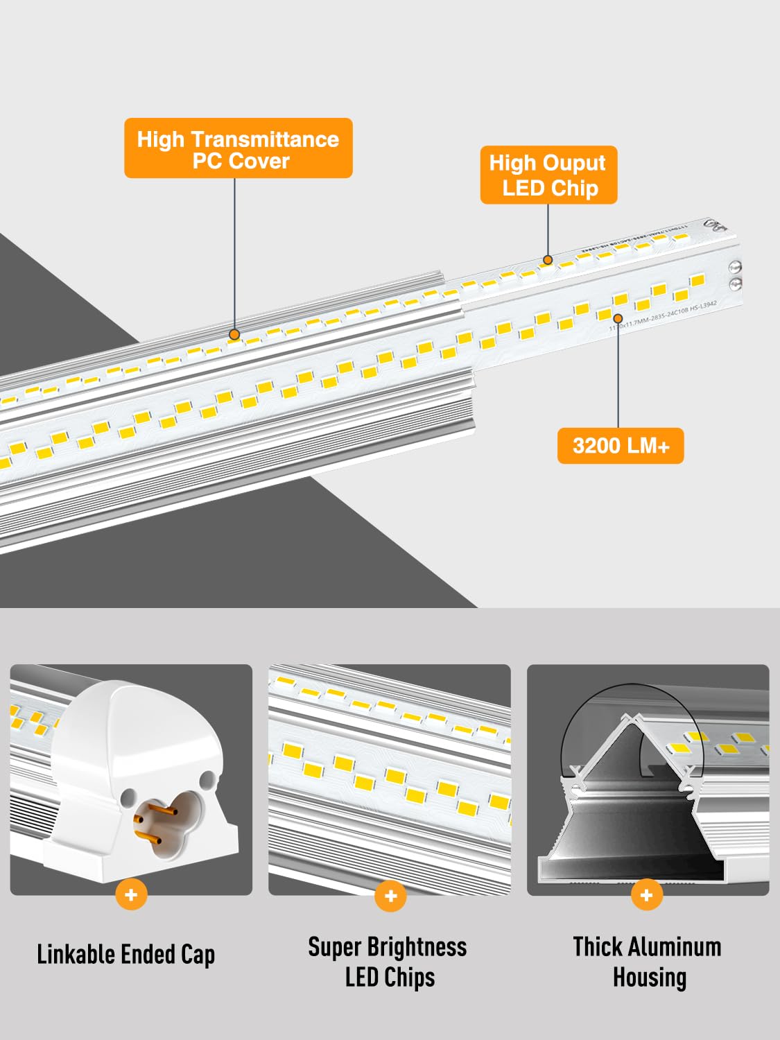 ONLYLUX closet cabinet lighting ideal for cupboards and shelves.