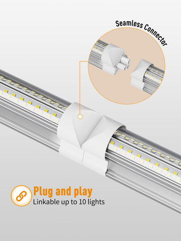 ONLYLUX shop light connectors and cables enable flexible installation.