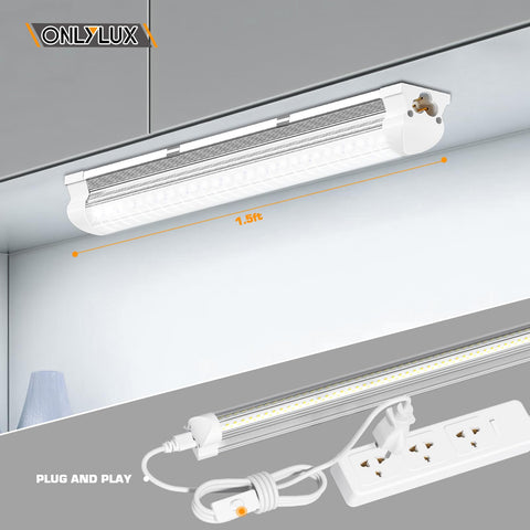 ONLYLUX 25W LED saves energy while brightening spaces.