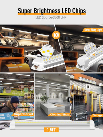 ONLYLUX workshop lighting brightens workbenches and basements for clearer tasks.