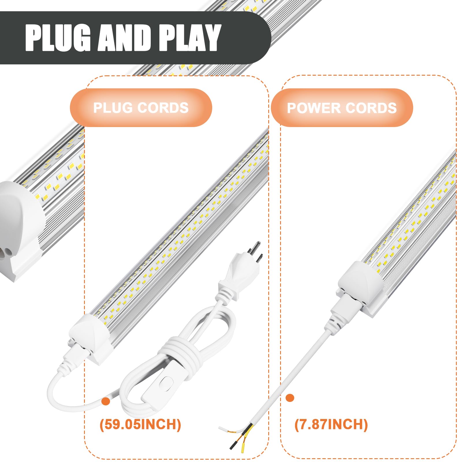 OnlyLux linkable design allows up to six lights for seamless runs.