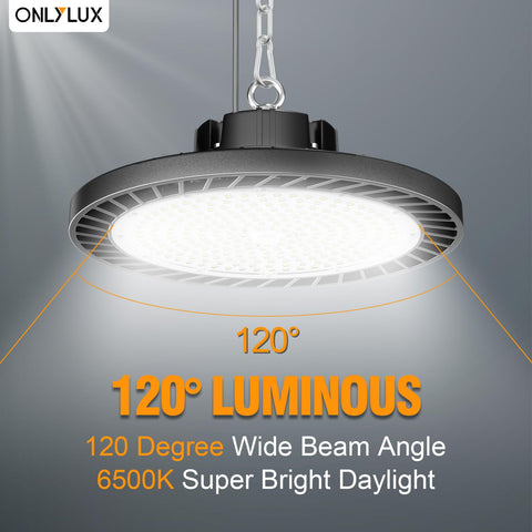 ONLYLUX workshop and garage lighting enhances visibility for safer tasks.