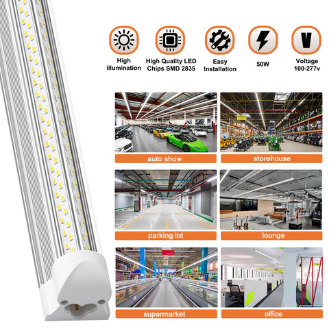 OnlyLux modern workshop lighting improves visibility across work areas.