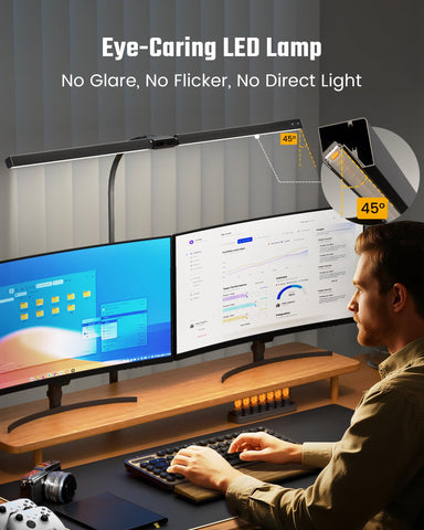 ONLYWIN 360° gooseneck offers precise control for late-night tasks.