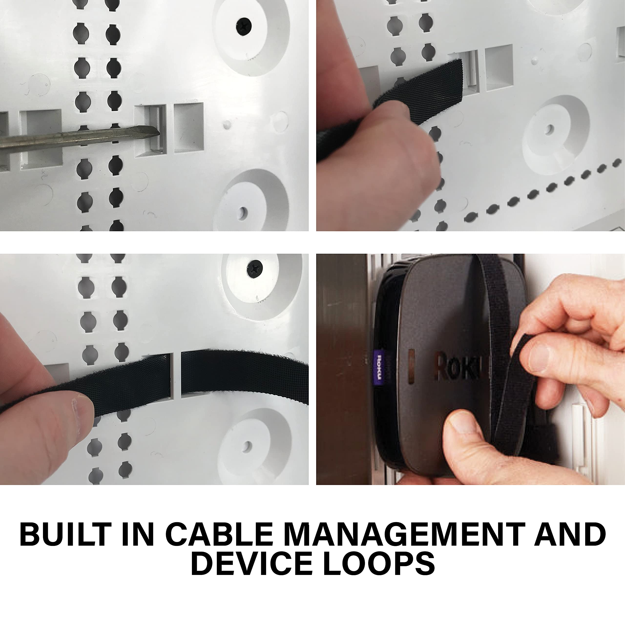 On-Q ENP0905NAV1 drywall clips included for secure retrofit or new construction.
