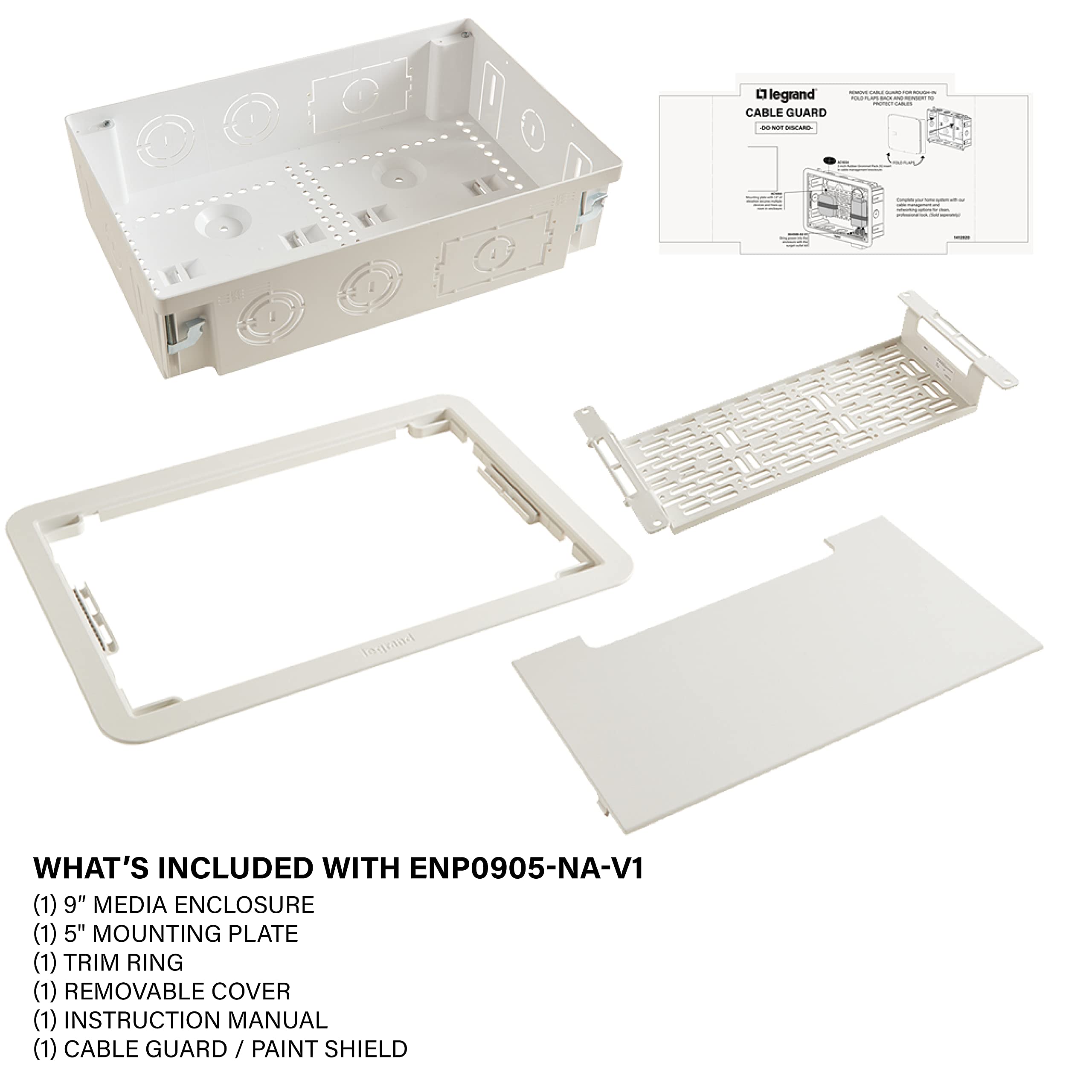 On-Q ENP0905NAV1 USA-made enclosure reflects quality and reliability.