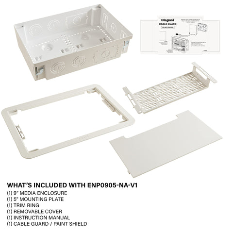 On-Q ENP0905NAV1 USA-made enclosure reflects quality and reliability.