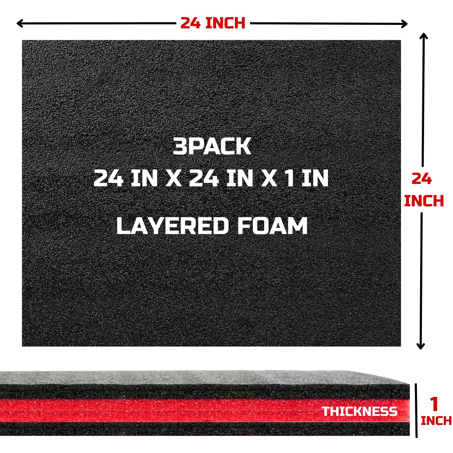 ONREVA easy-cut tool foam lets you tailor shapes for precise fit.
