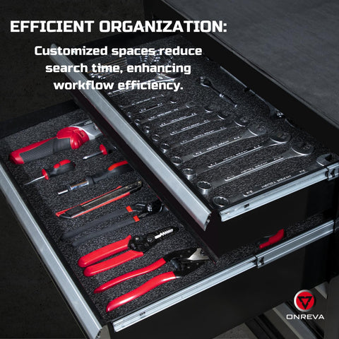 ONREVA odorless foam keeps your workspace pleasant and storage odor-free.
