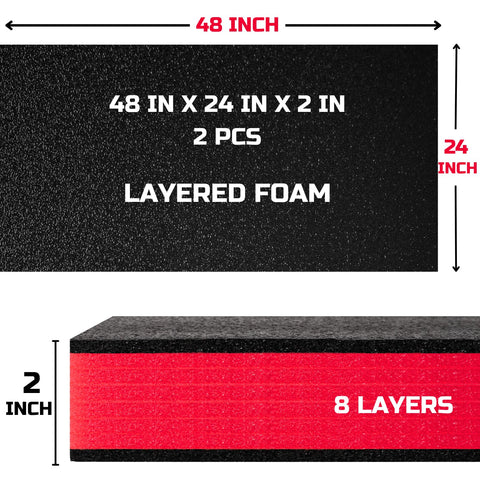 ONREVA toolbox foam easy-cut sheet for fast, clean tool customization.