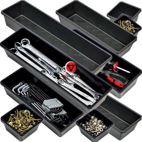ONREVA toolbox organizer tray large keeps tools neatly arranged for quick access