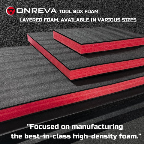 ONREVA foam compatible with multiple toolboxes and brands