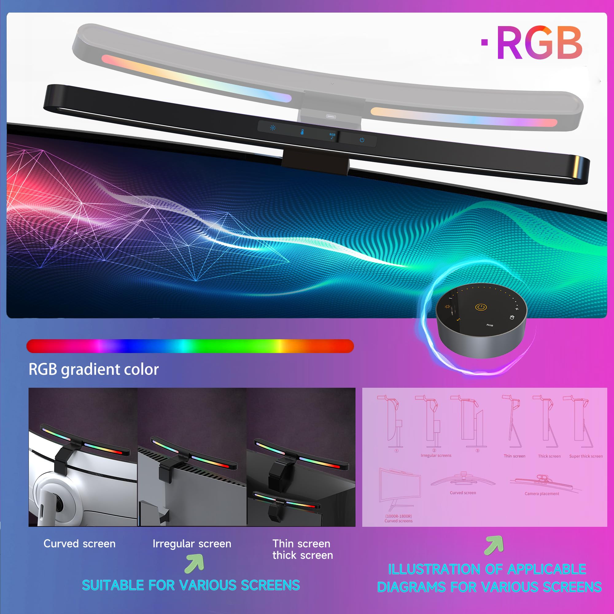 ONWAY light bar auto dimming sensor adapting to ambient light