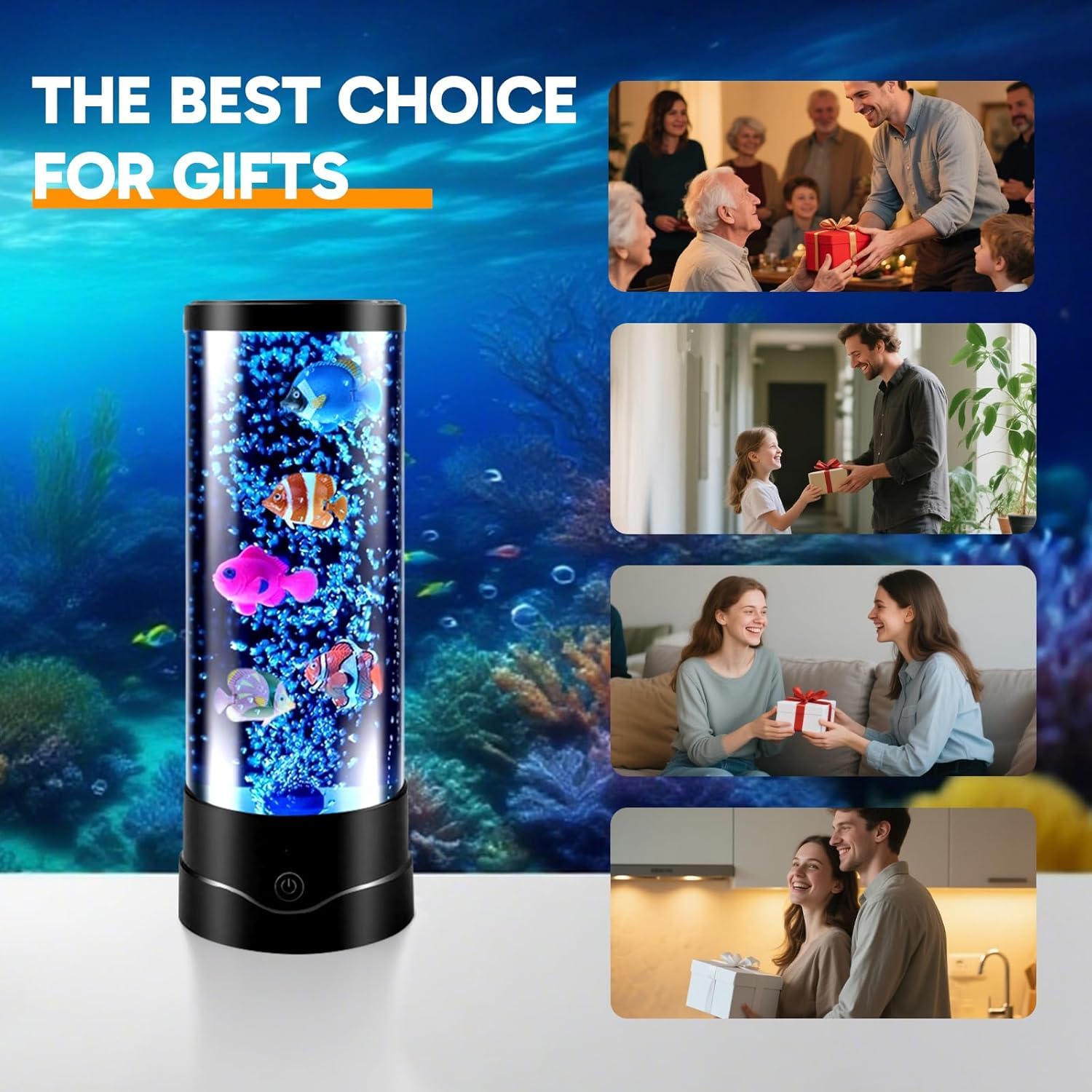 ONXE LED lamp makes a versatile gift for all ages.