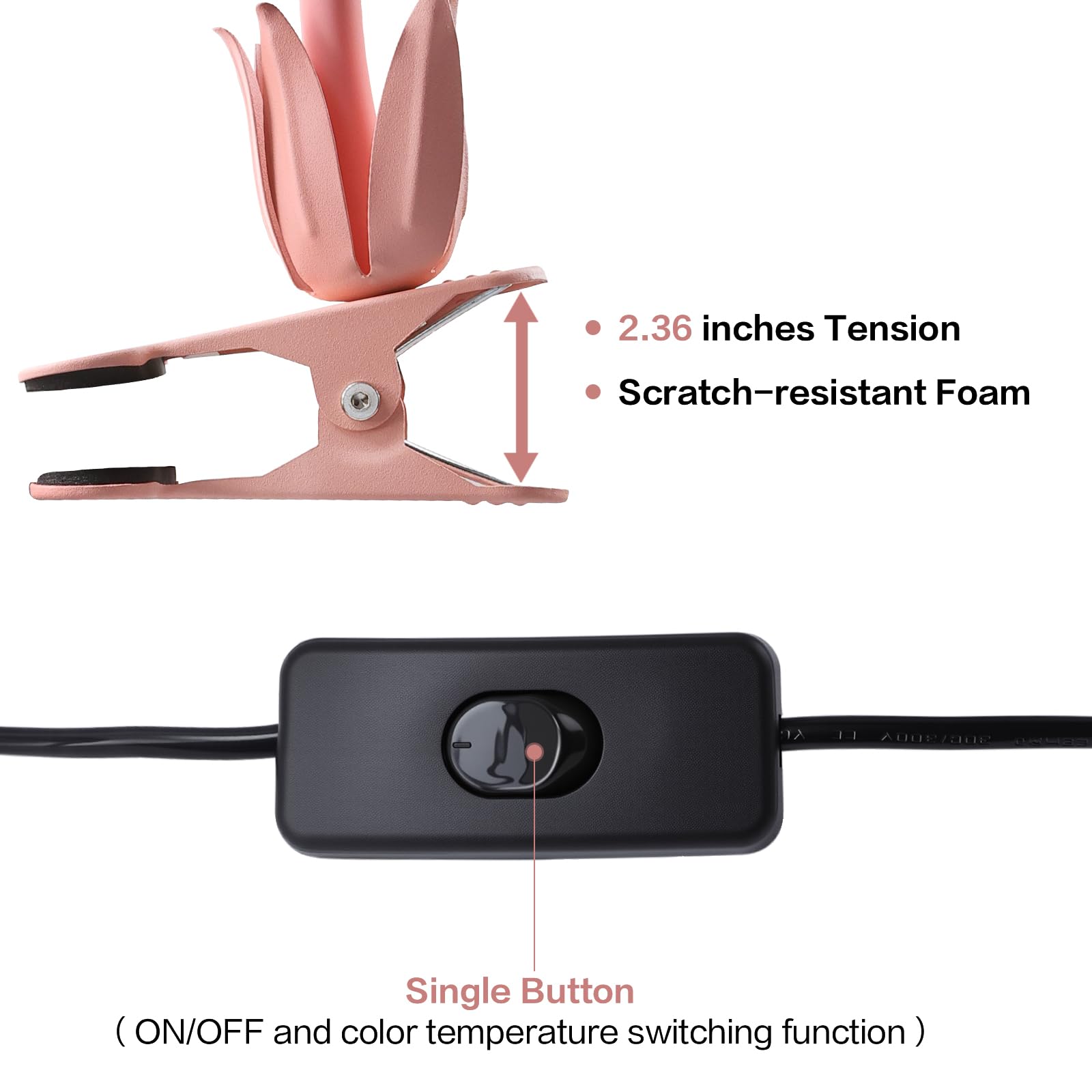 ONXE soft, glare-free glow with warm natural and cool options for any task