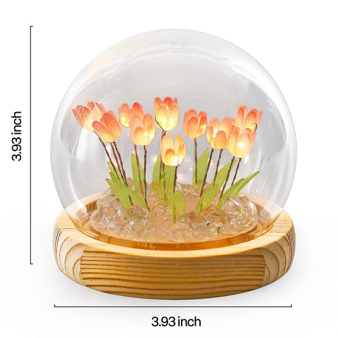 ONXE Tulips night light multicolor glow adapts to any living room mood