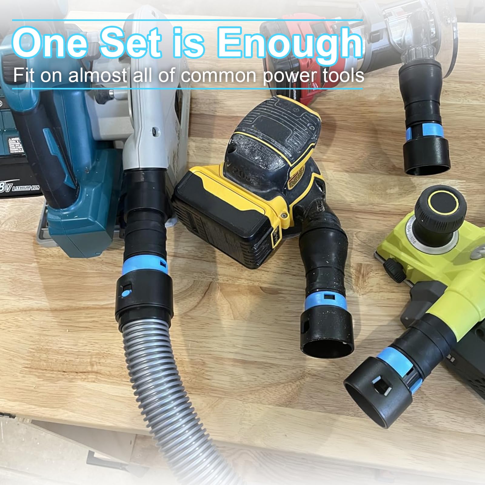 Onylraep hose quick-switch connectors prevent downtime during tool swaps.