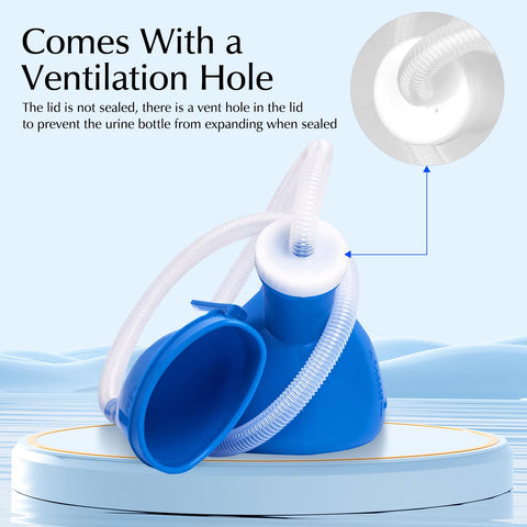 OOCOME lightweight travel urinal for easy portability.