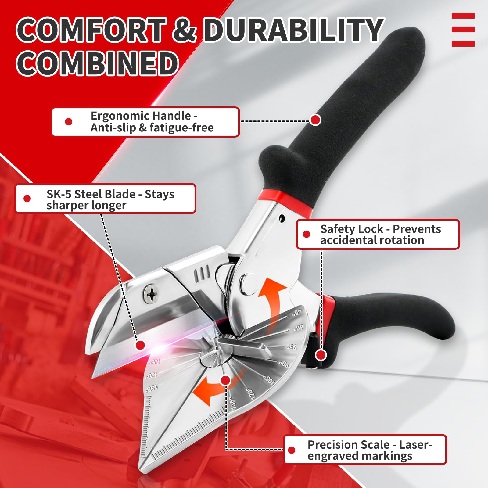OOMDMI 45-135° adjustable angle in use