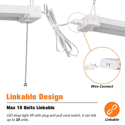 OOOLED 42W light fixture delivering 4800 lumens for a bright workspace.