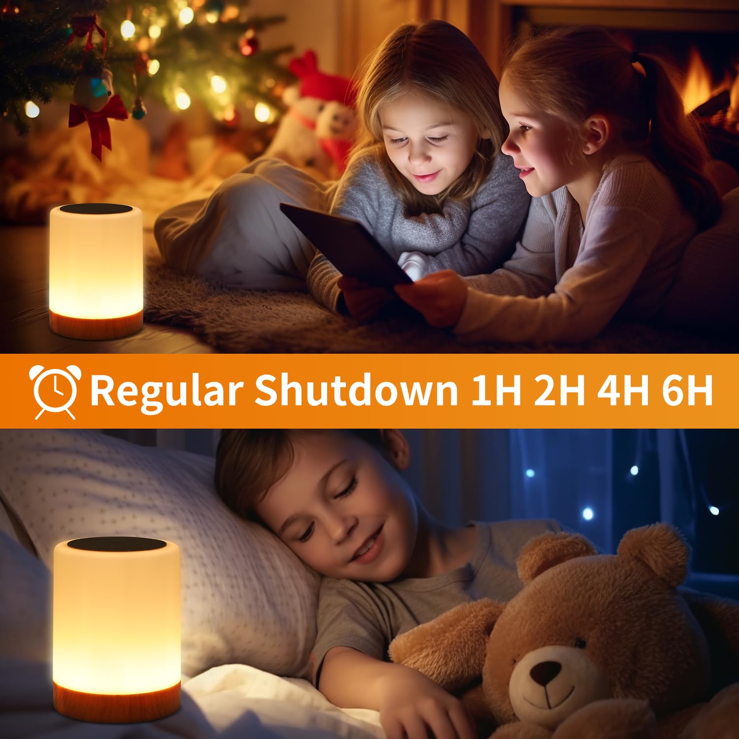 OORUN Portable night light suitable for home, outdoors, or travel