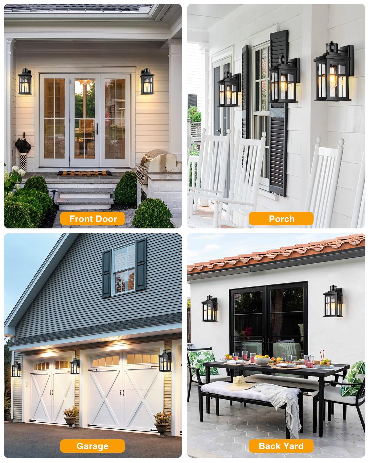OPAXIS durable outdoor lamp maintains bright lighting through seasons.
