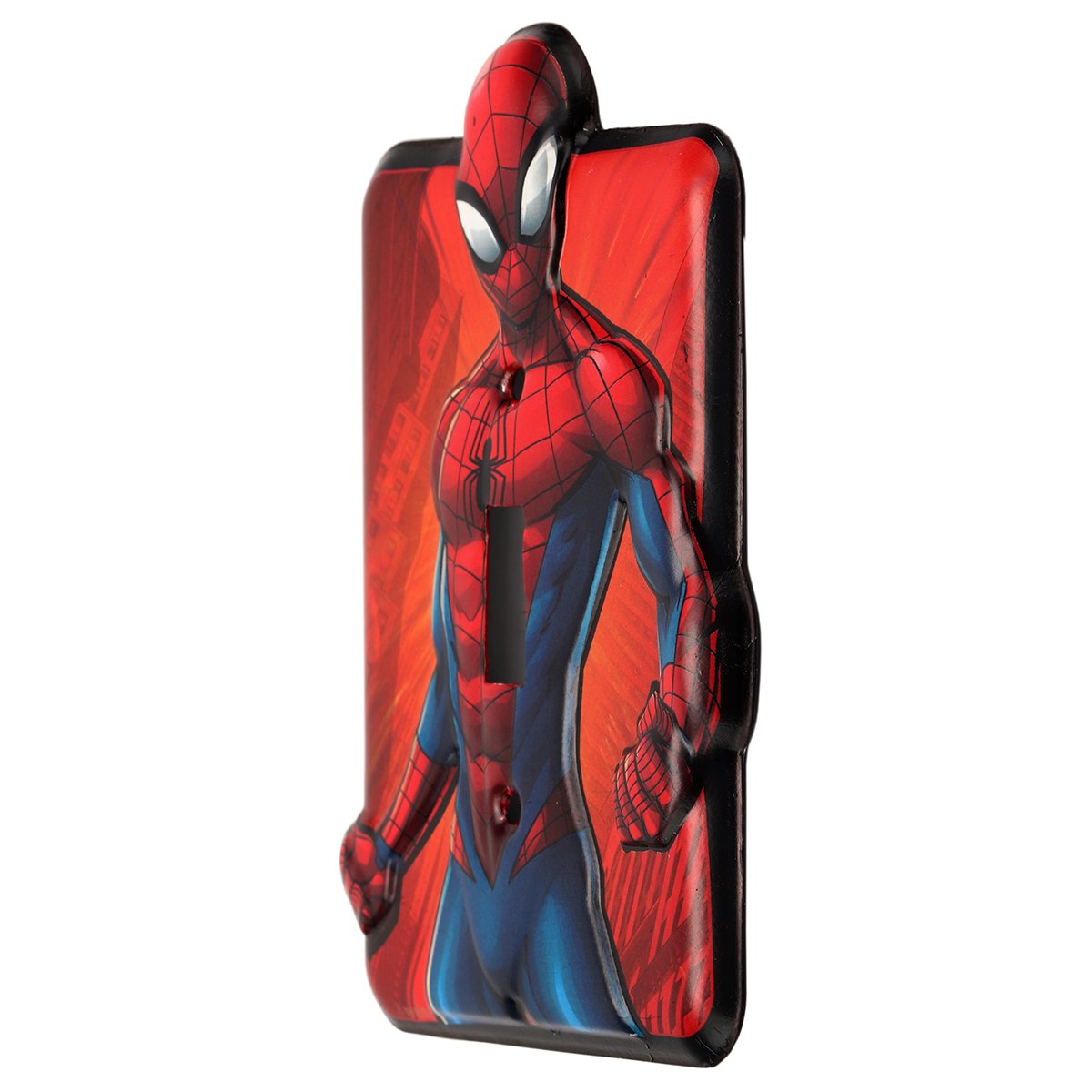 Open Road Brands Spider-Man action illustration enhances hero room decor.