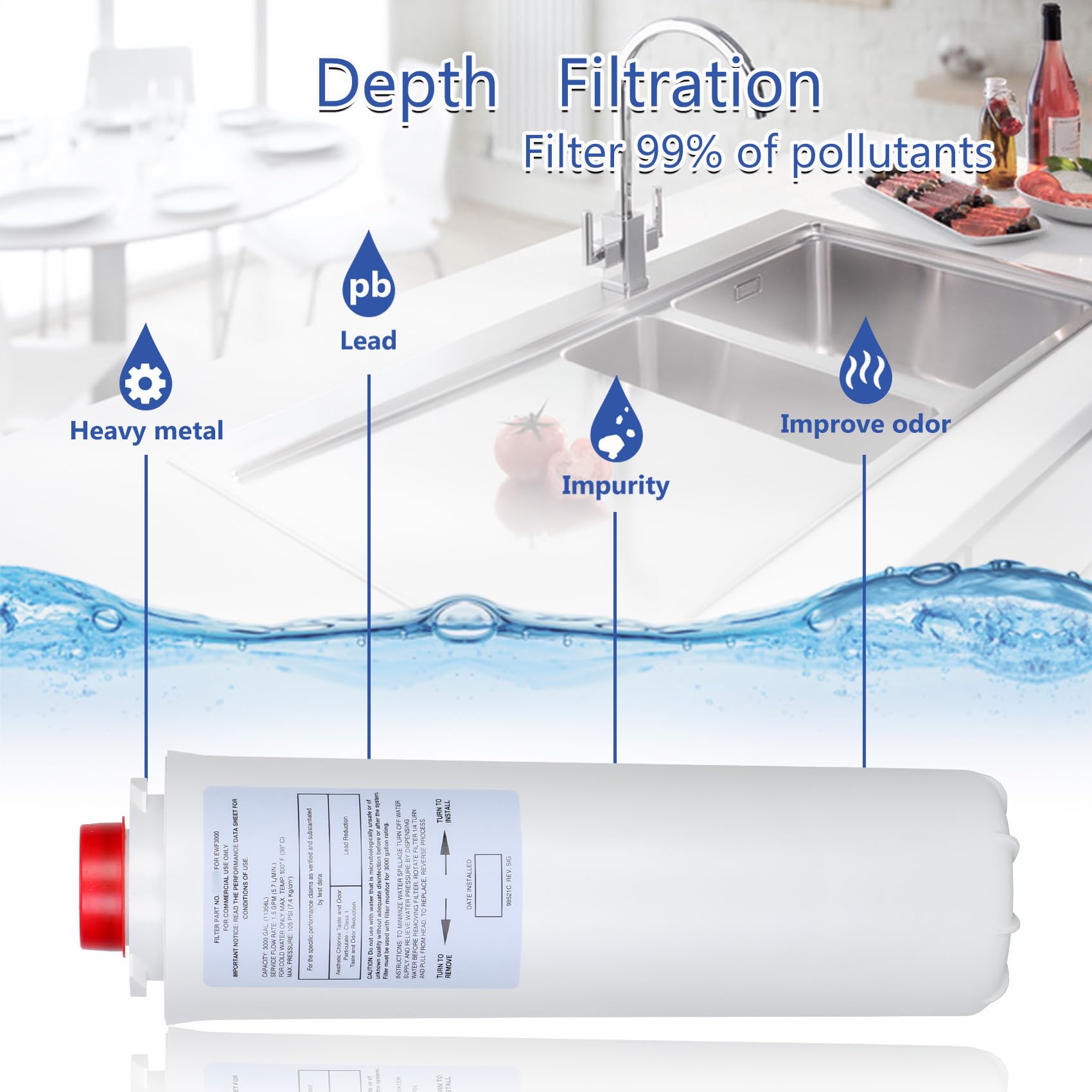 Opergen EZH2O-compatible replacement bottle station for versatile compatibility with EzH2O systems