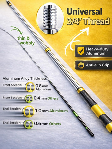 Opow lightweight rust-resistant alloy for easy handling and durability