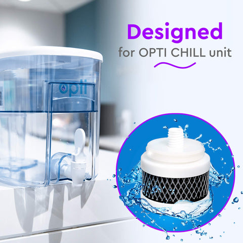 OPTI CHILL US-made label close-up emphasising domestic manufacturing